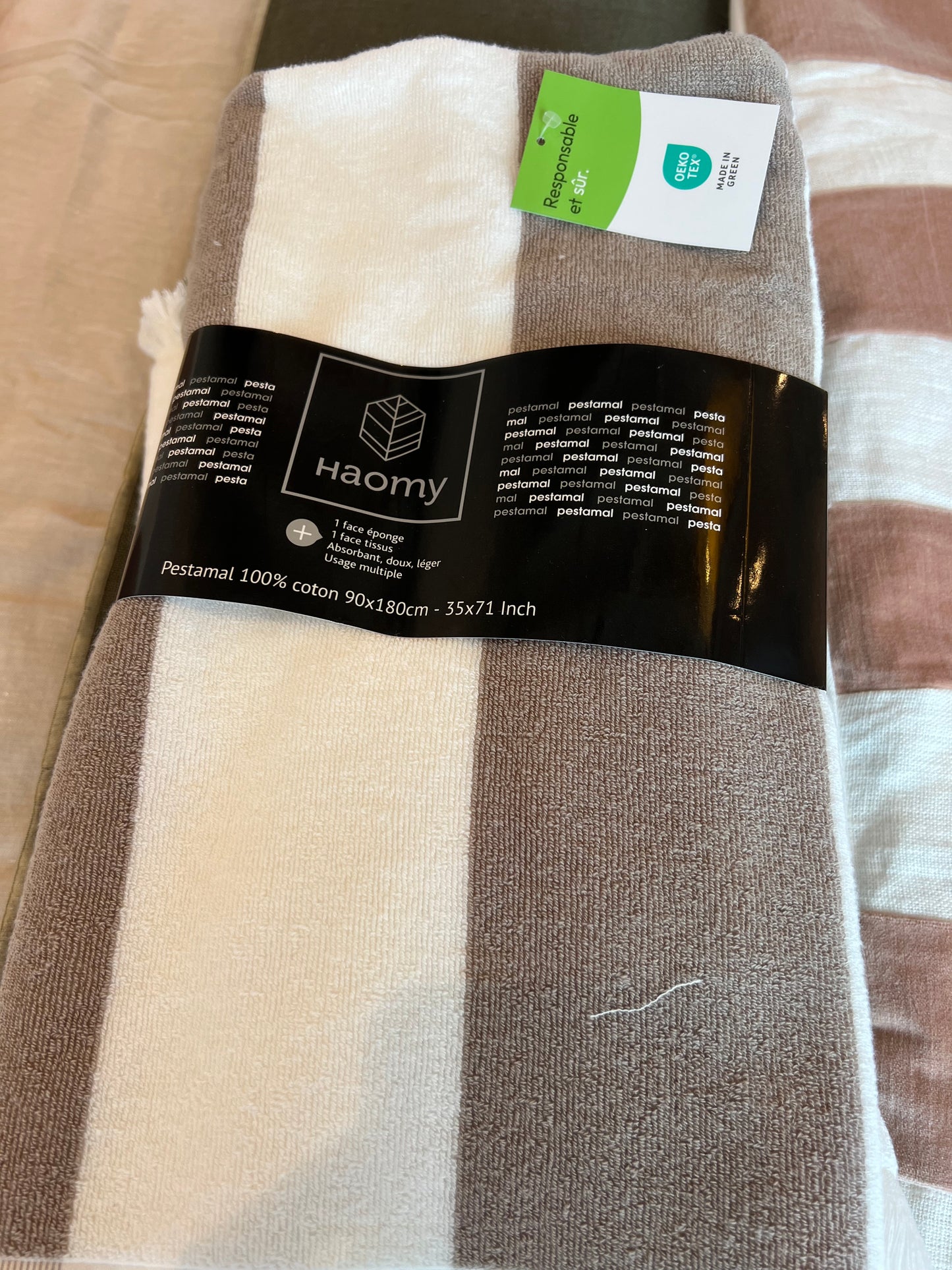 drap de plage HAOMY PORTO LIN