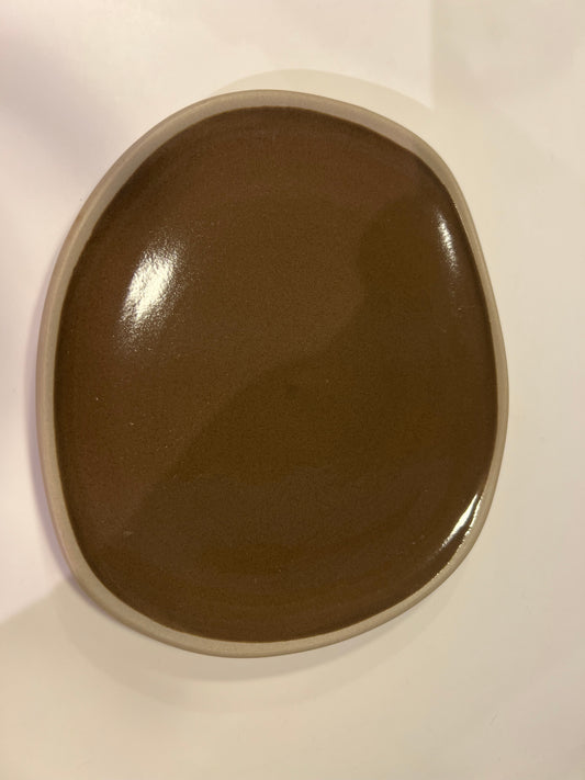 ASSIETTE A DESSERT  POMAX PRIMEVAL OLIVE