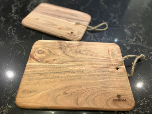 PLANCHE A DECOUPER EN BOIS EXOTIQUE GRAND MODELE