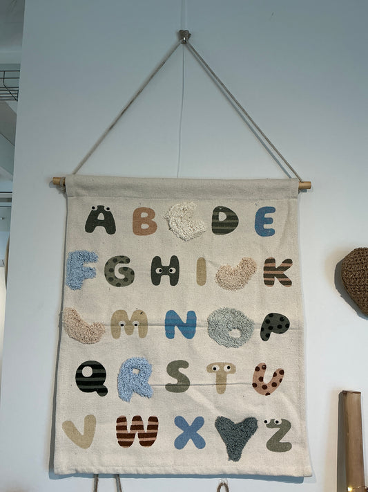 Déco murale alphabet