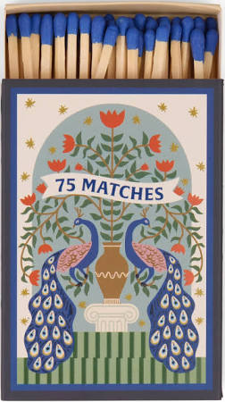 BOITE D'ALLUMETTES PEACOCK
