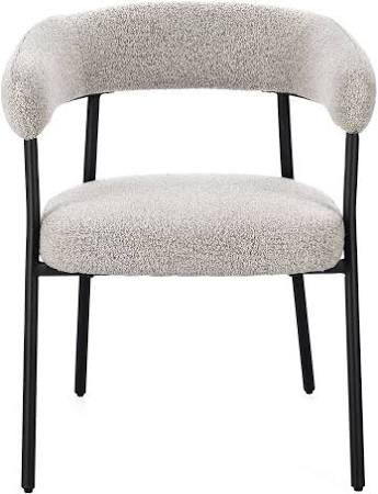 CHAISE EN BOUCLETTE TAUPE